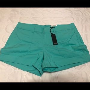 Light teal shorts by a.n.a.